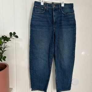 NWT Madewell Balloon Jeans in Ellisboro Wash